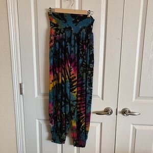Kathmandu Imports harem tie dye pants